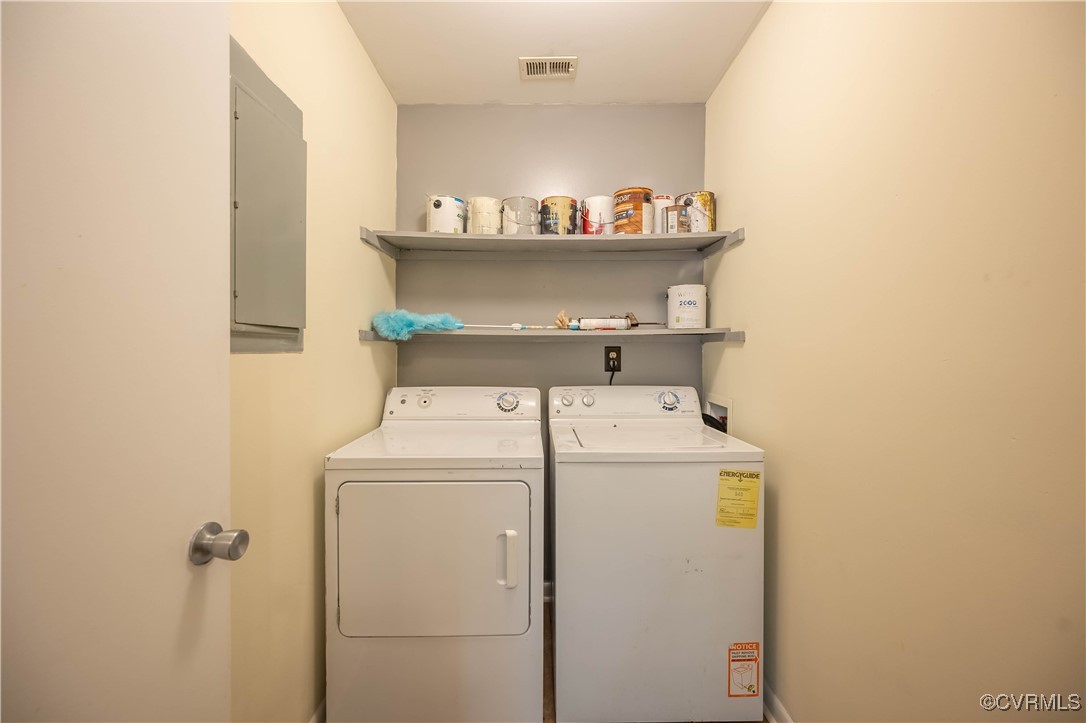 10313 Natural Bridge Road North Chesterfield, VA 23236 - Photo 22 of 31 a utility room with dryer and washer
