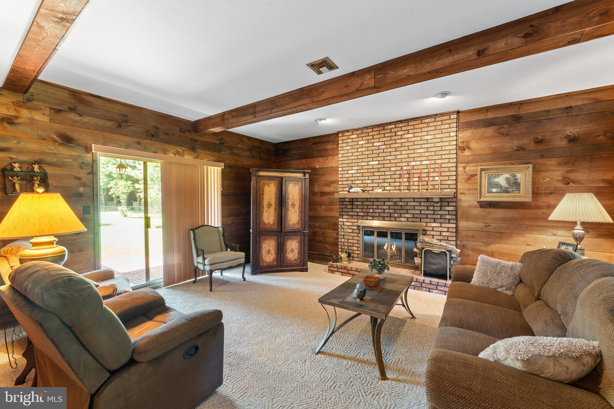 1265 Durham Road Langhorne, PA 19047 - Photo 11 of 34 Family Room with Barn Wood Walls