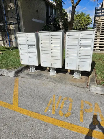 a view of a backyard with cabin