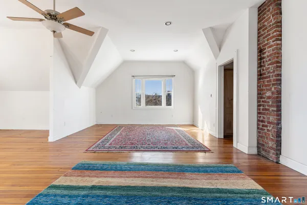 a view of livingroom with hardwood floor and window