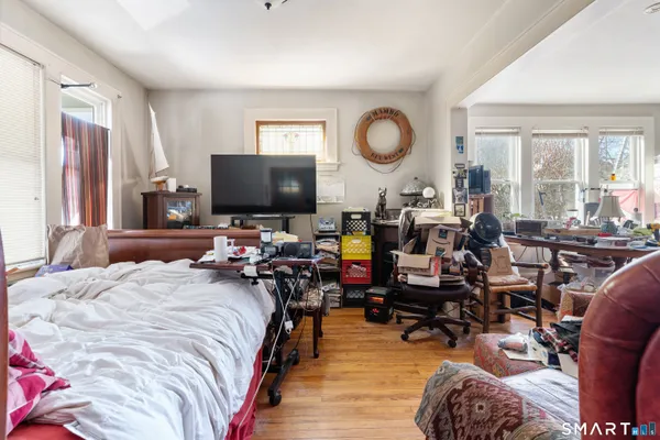 a very nice looking room with many windows