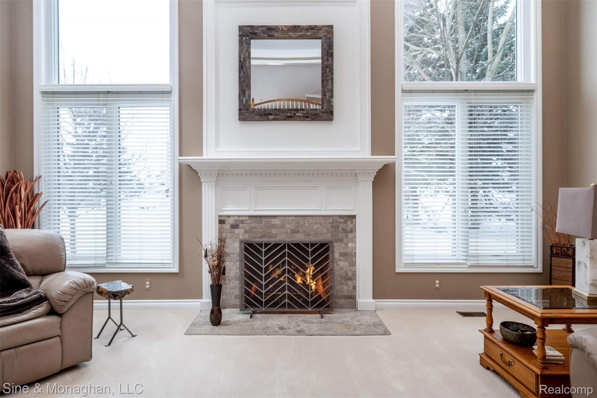 1388 Pebble Ridge Drive Rochester, MI 48307 - Photo 9 of 38 Custom Fireplace