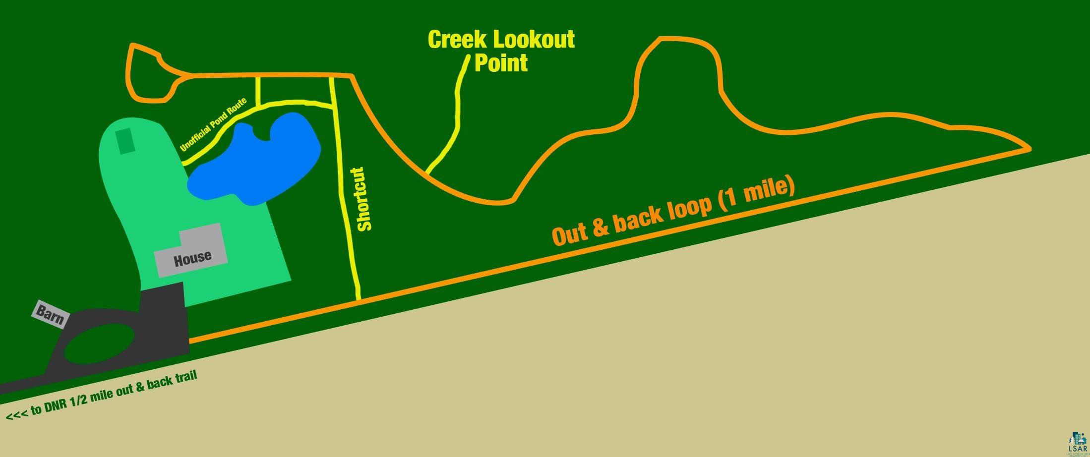 68460 Kane Road Ashland, WI 54806 - Photo 36 of 41 Trail map