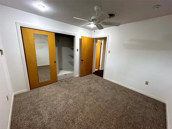 a view of empty room