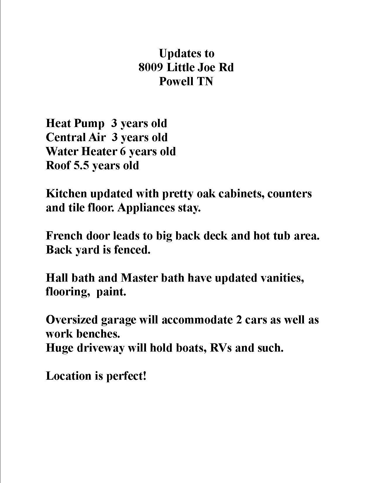 8009 Little Joe Road Powell, TN 37849 - Photo 2 of 32 updates