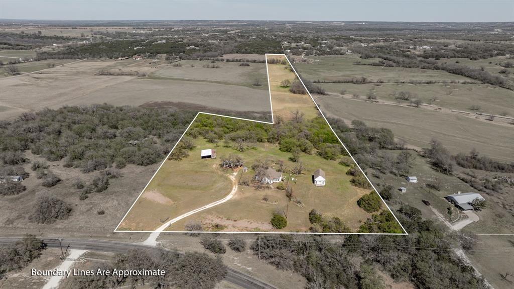 2290 North N Farm Rainbow, TX 76077 - Photo 19 of 22 View of rural area featuring property parcel outlined