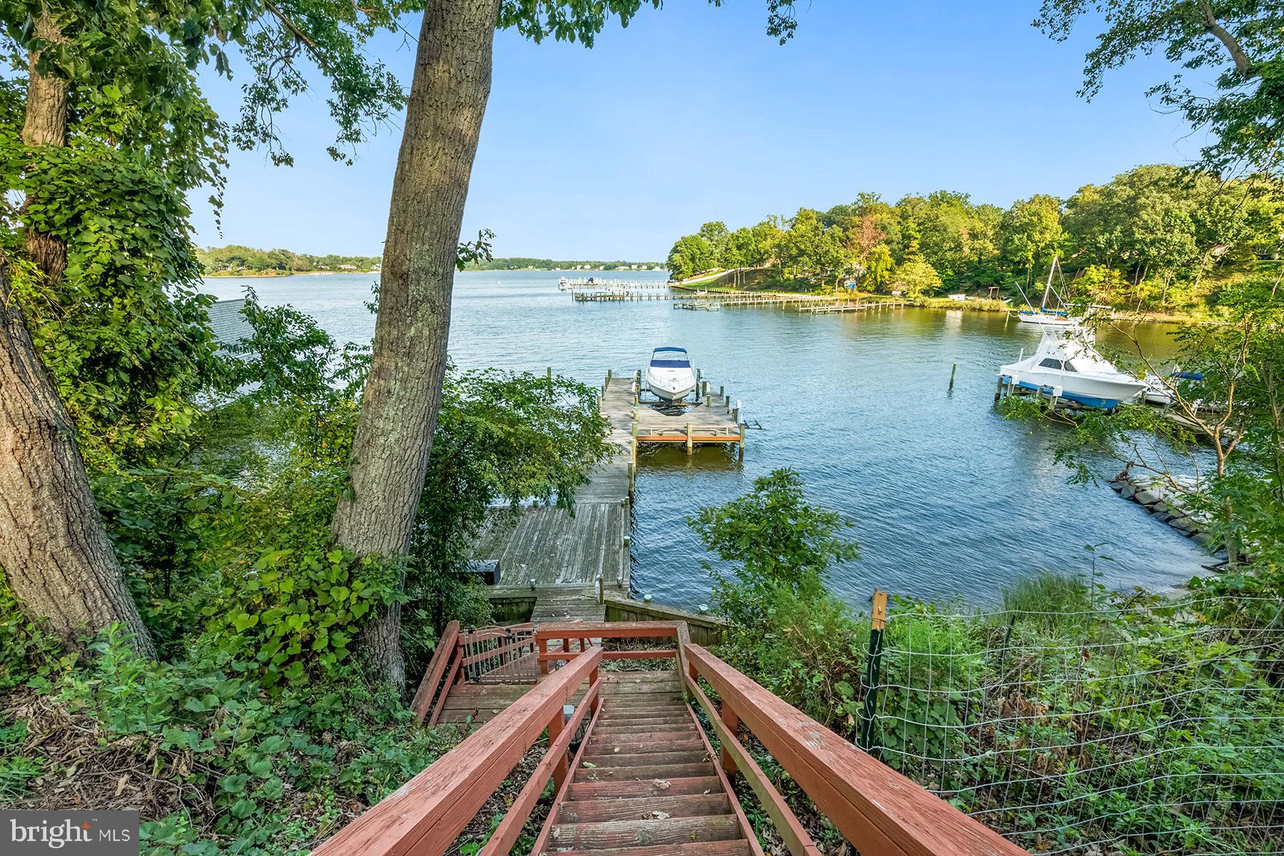65 Slama Road Edgewater, MD 21037 - Photo 2 of 27 View to private pier and the South River