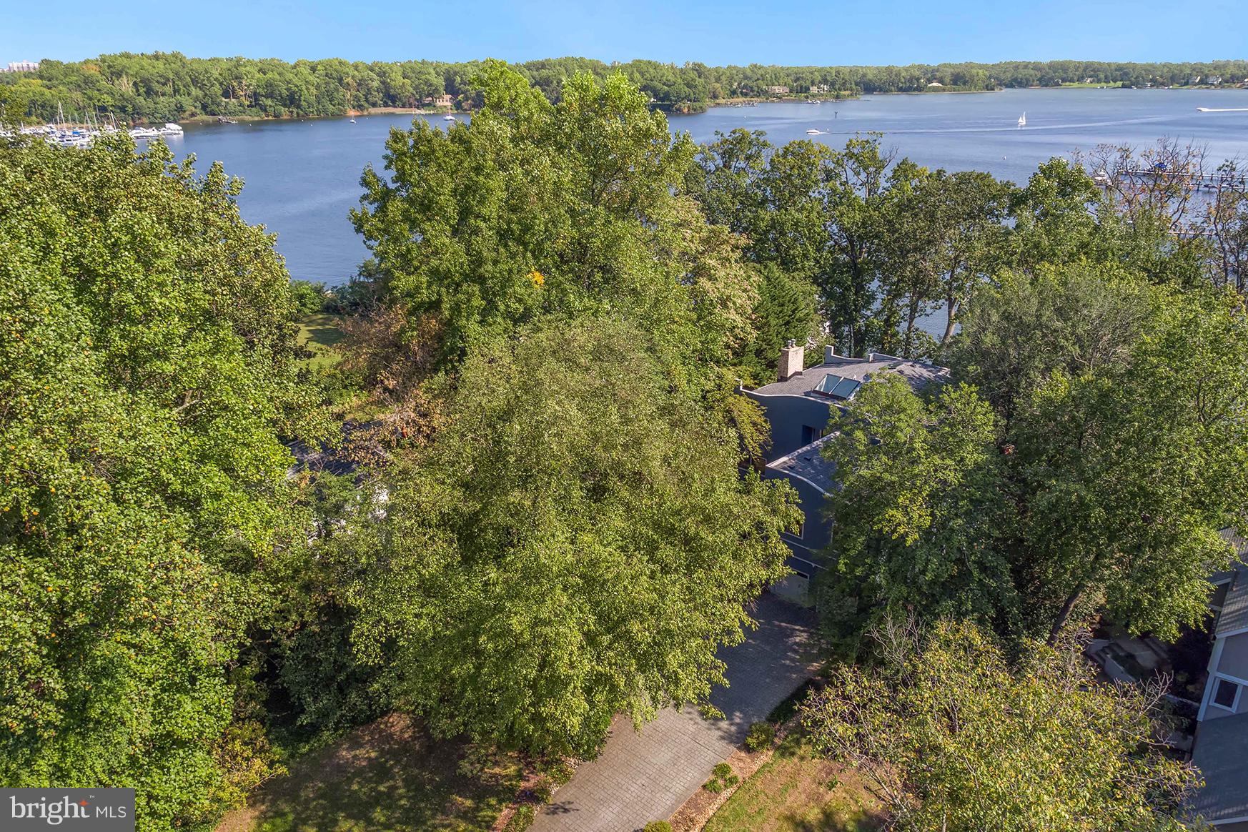 65 Slama Road Edgewater, MD 21037 - Photo 27 of 27 Aerial view of the property and the South River