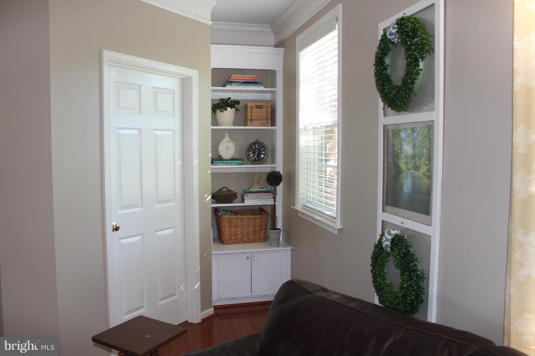 3812 Addison Woods Road Frederick, MD 21704 - Photo 13 of 30 Living Room Built In Shelving