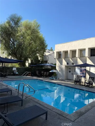 a picture of outdoor space with seating area