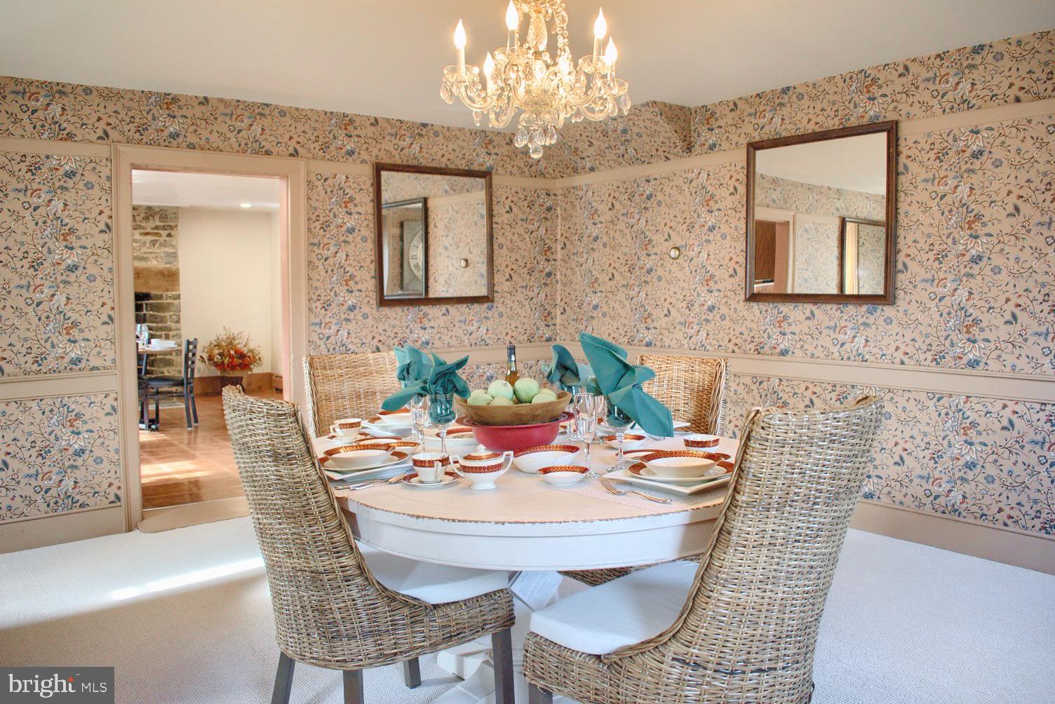 1025 Bloom Road Danville, PA 17821 - Photo 25 of 47 a view of a dining room with furniture and chandelier