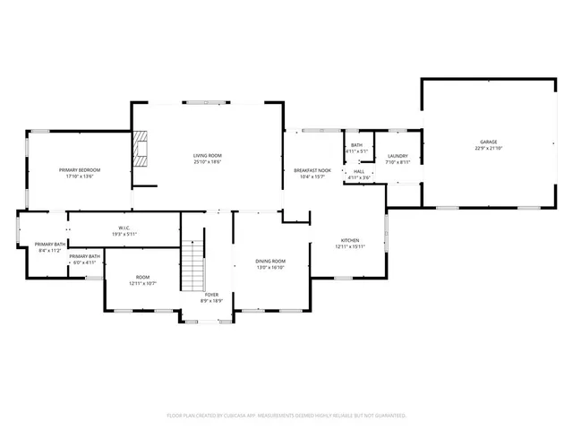 a picture of a bench in front of a door