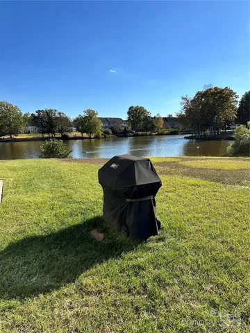 a view of a lake with a lake