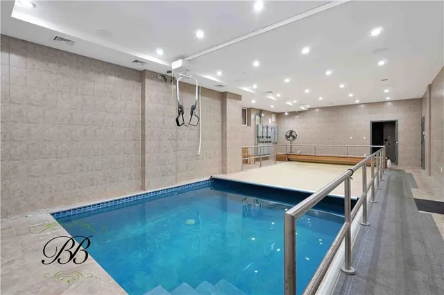 a view of a storage room