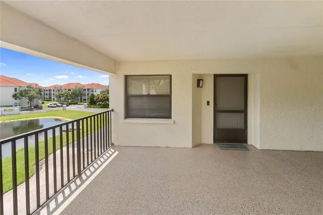 a view of an outdoor space and deck