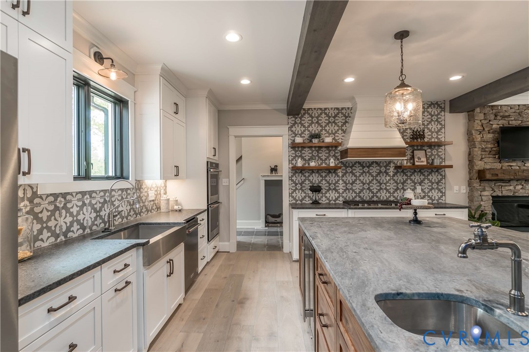 0 Perkinsville Road Maidens, VA 23102 - Photo 28 of 46 a large kitchen that has a sink and a stove