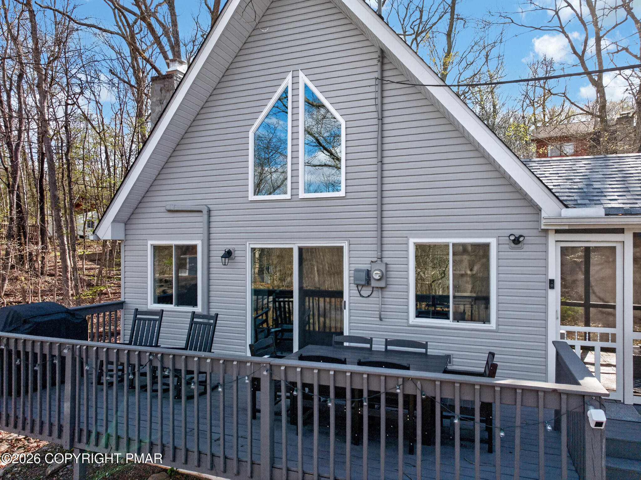3166 Cherry Ridge Road Bushkill, PA 18324 - Photo 33 of 43 Deck View