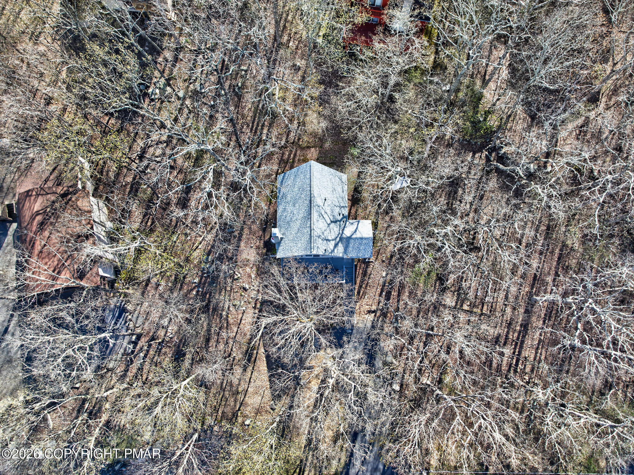 3166 Cherry Ridge Road Bushkill, PA 18324 - Photo 35 of 43 Aerial Rooftop View