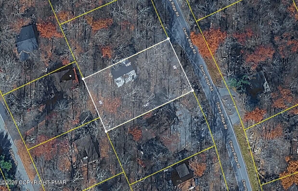 3166 Cherry Ridge Road Bushkill, PA 18324 - Photo 36 of 43 Parcel Lot Dimensions