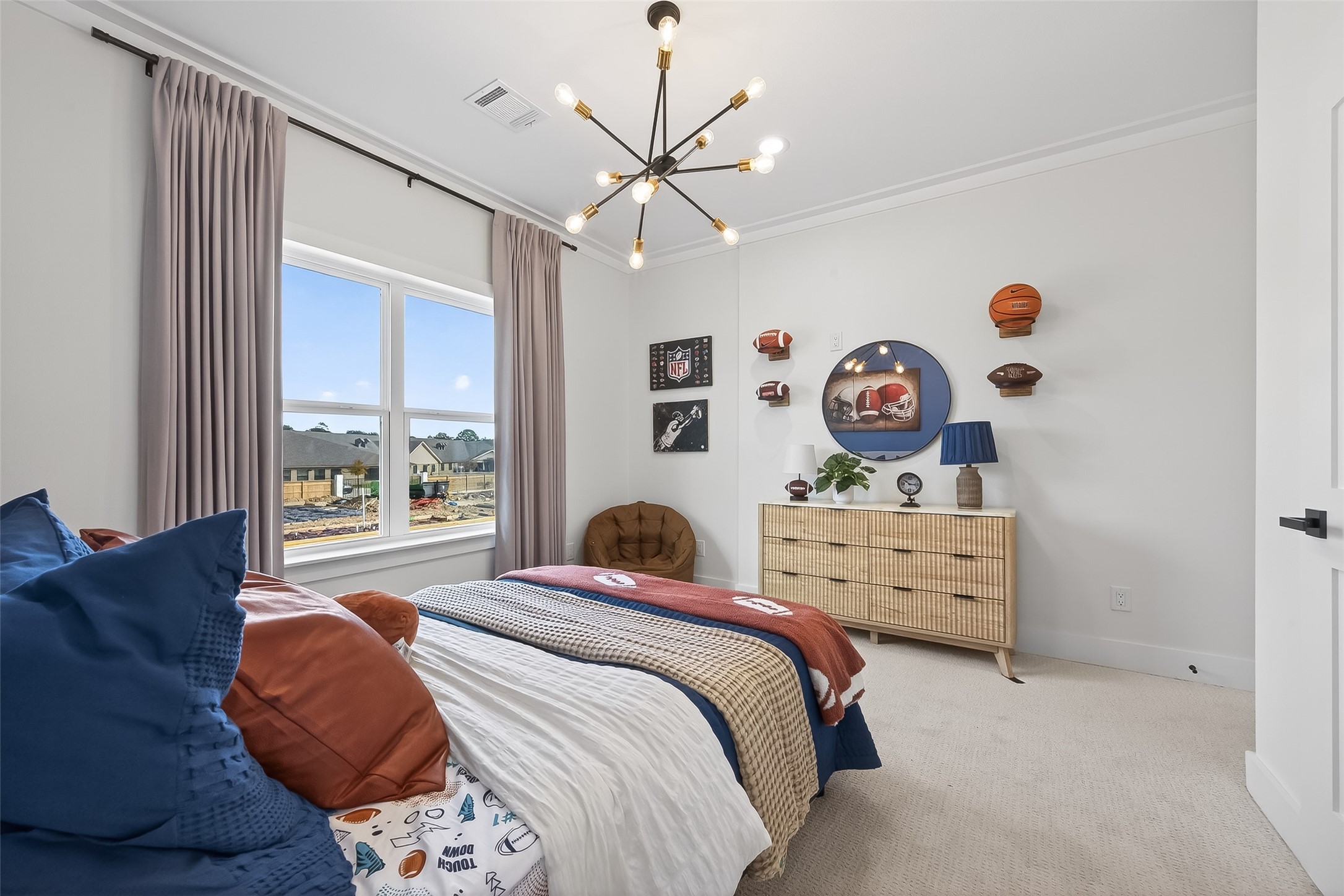 13715 New Shiloh Road Cypress, TX 77429 - Photo 13 of 16 this is a rendering/example of the third bedroom from our model home