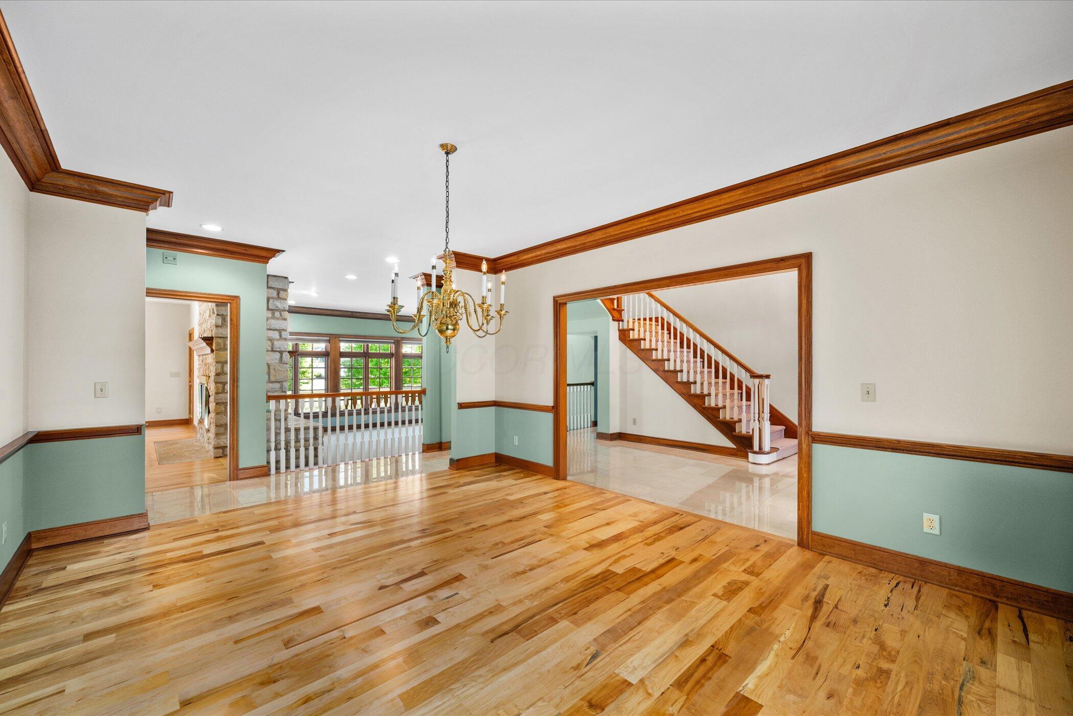 18261 Boerger Road Marysville, OH 43040 - Photo 14 of 94 Dining room towards Great room/Foyer and opening to Kitchen