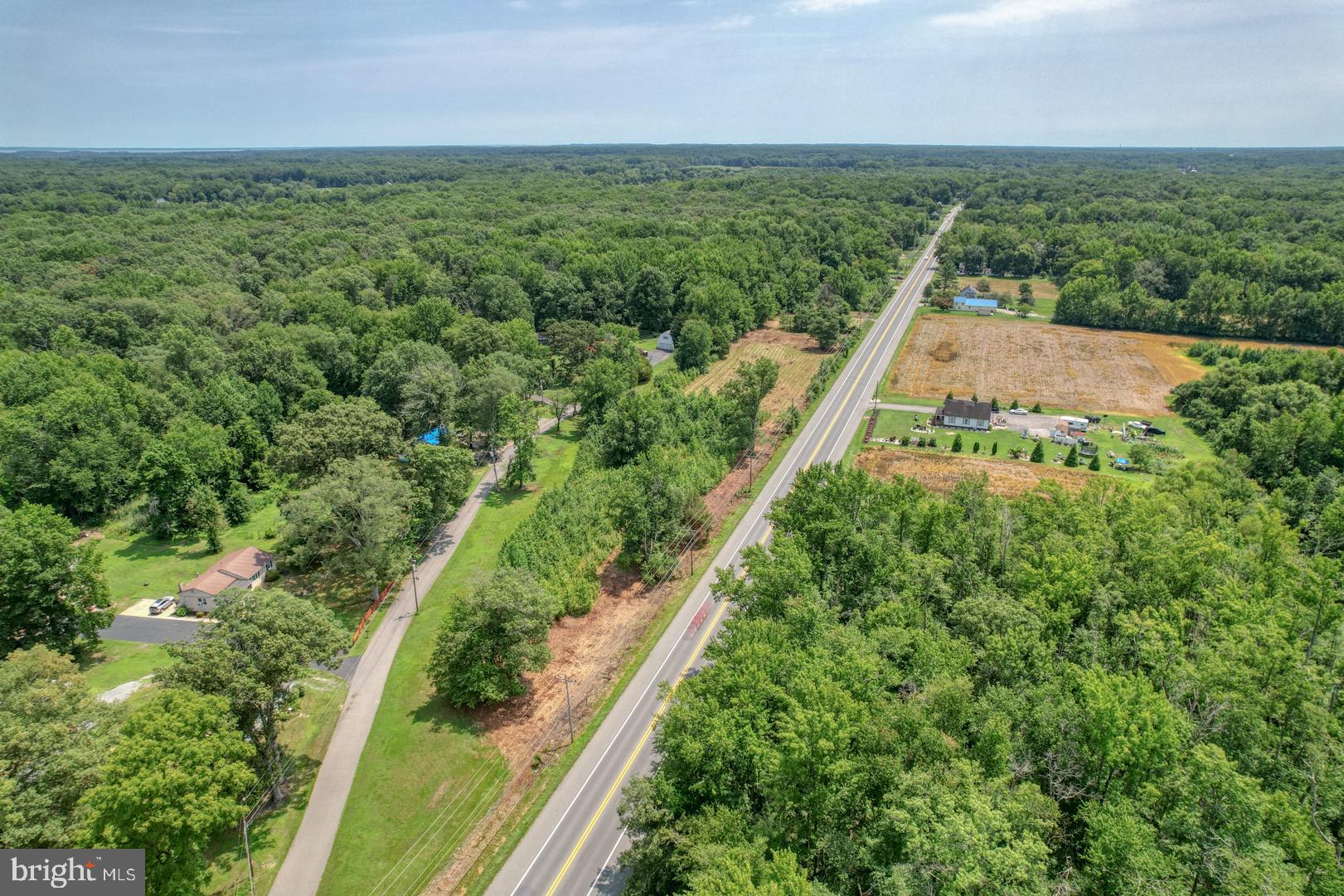 6147 Summit Bridge Road Townsend, DE 19734 - Photo 5 of 25 aerial view showing road frontage