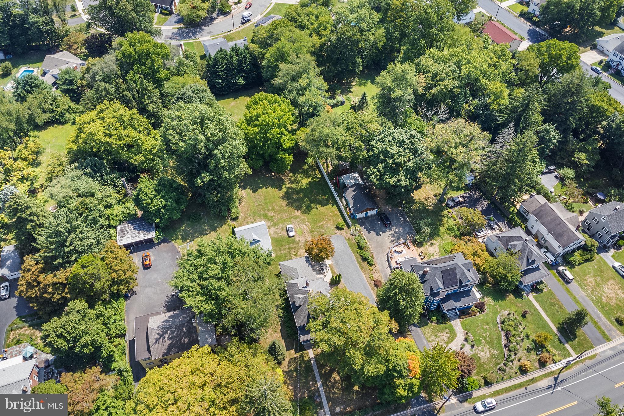 960 Lawrence Road Lawrenceville, NJ 08648 - Photo 9 of 62 an aerial view of residential houses with outdoor space