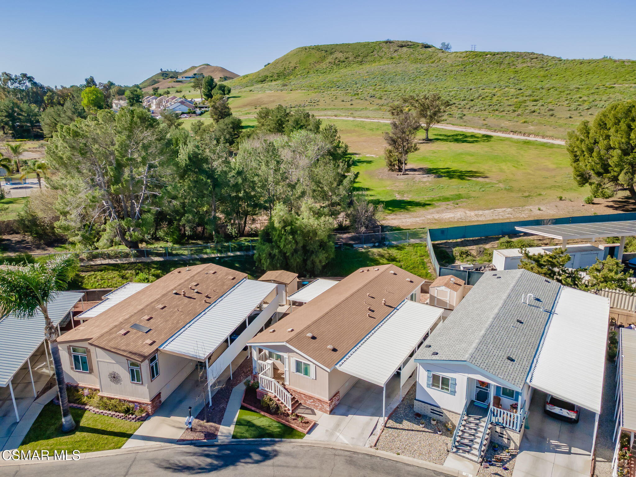 195 Tierra Rejada Road, Unit 71 Simi Valley, CA 93065 - Photo 2 of 15 an aerial view of a house with a ocean view