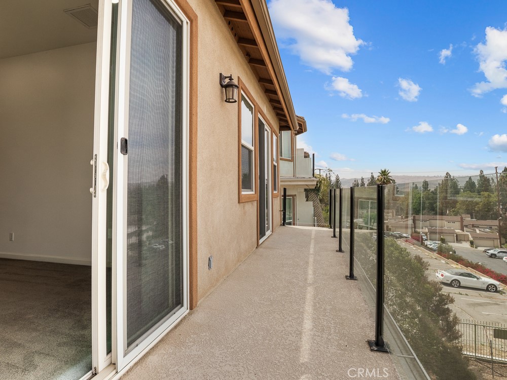 568 Vía Pueblo Riverside, CA 92507 - Photo 37 of 46 Balcony off the two bedrooms upstairs