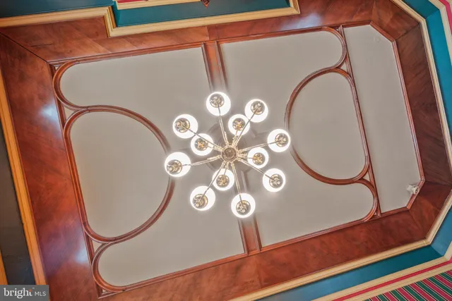 a bathroom with a mirror