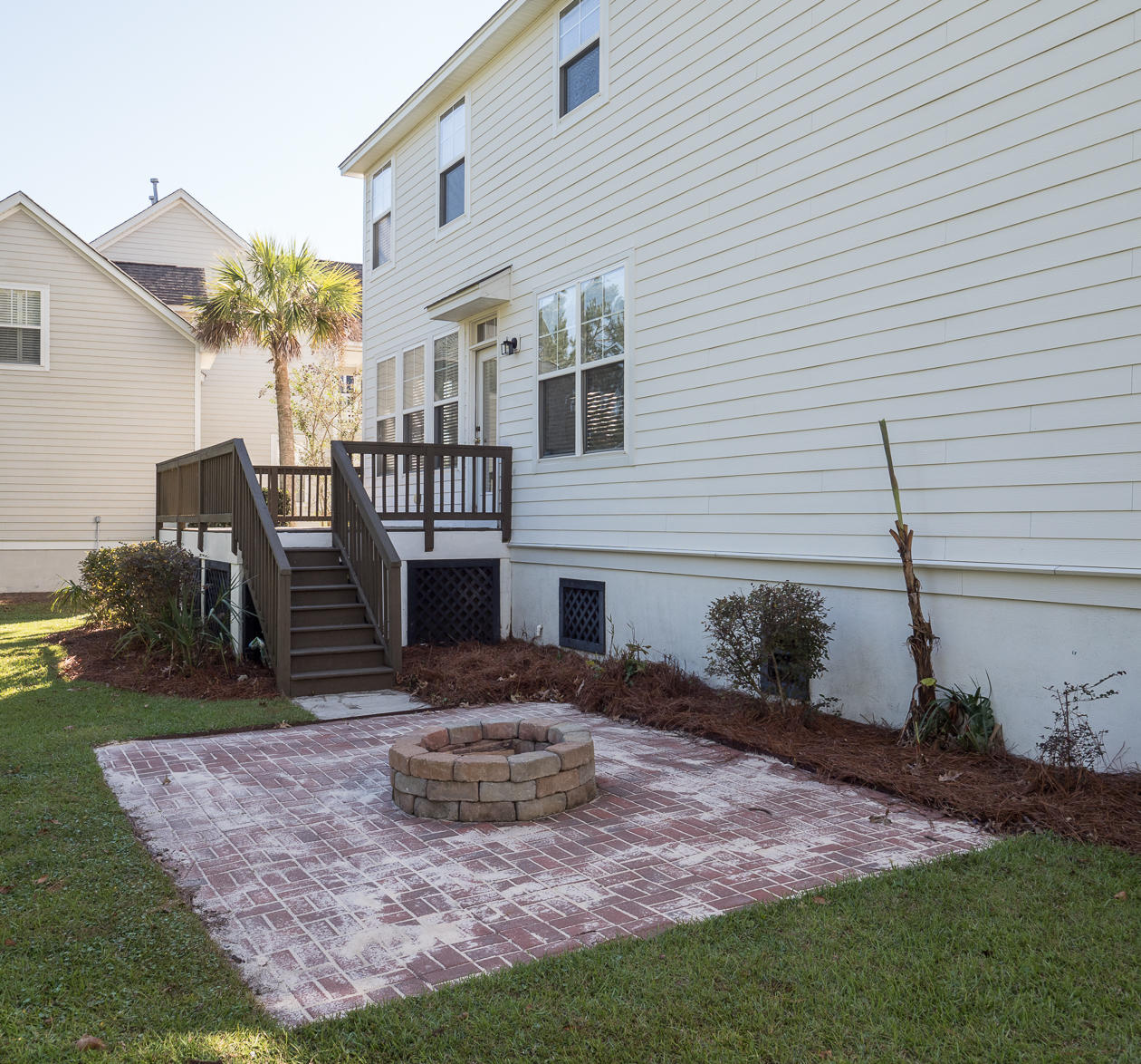 2262 Sandy Point Lane Mount Pleasant, SC 29466 - Photo 30 of 42 Fire Pit and Deck
