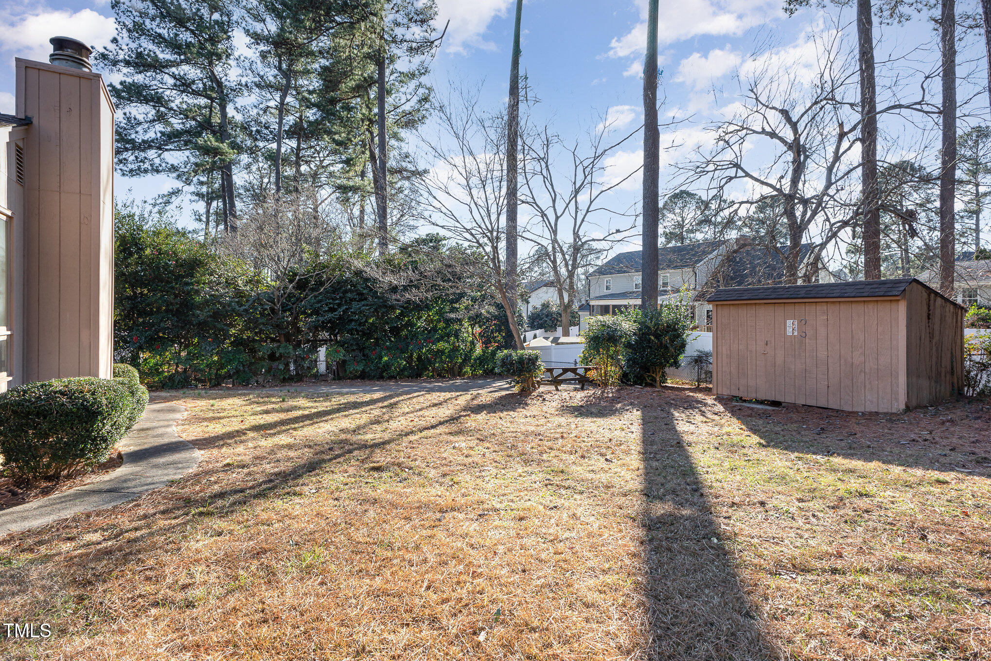 3041 Sylvania Drive Raleigh, NC 27607 - Photo 25 of 28 backyard view