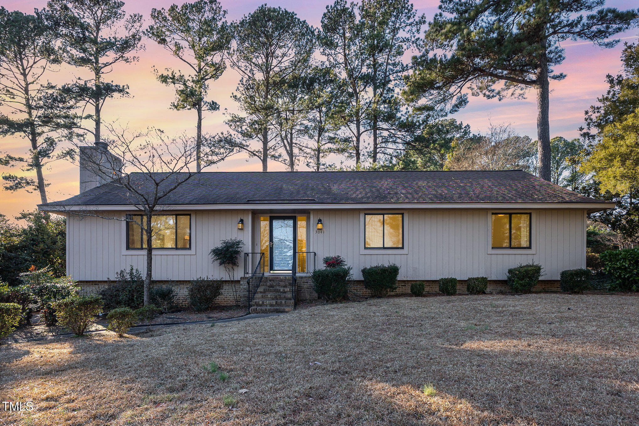 3041 Sylvania Drive Raleigh, NC 27607 - Photo 28 of 28 Twilight Photo