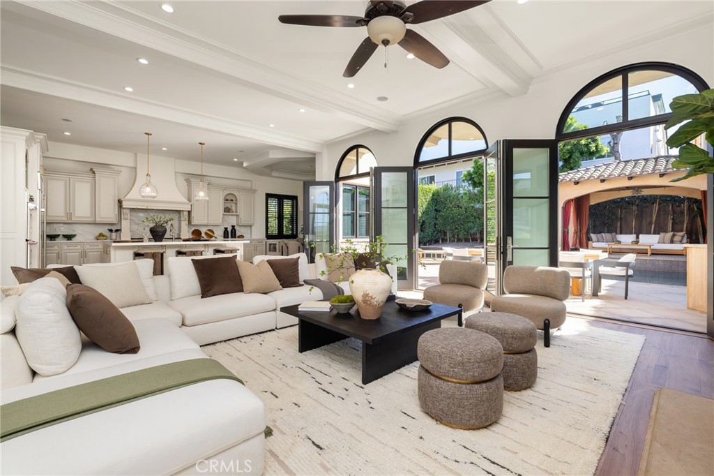624 14th Street Manhattan Beach, CA 90266 - Photo 26 of 75 a living room with furniture and a large window