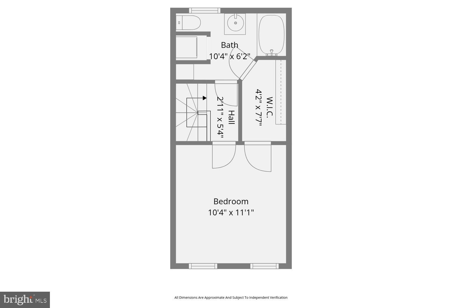 649 Dover Street Baltimore, MD 21230 - Photo 24 of 25 a picture of a wall with a white wall