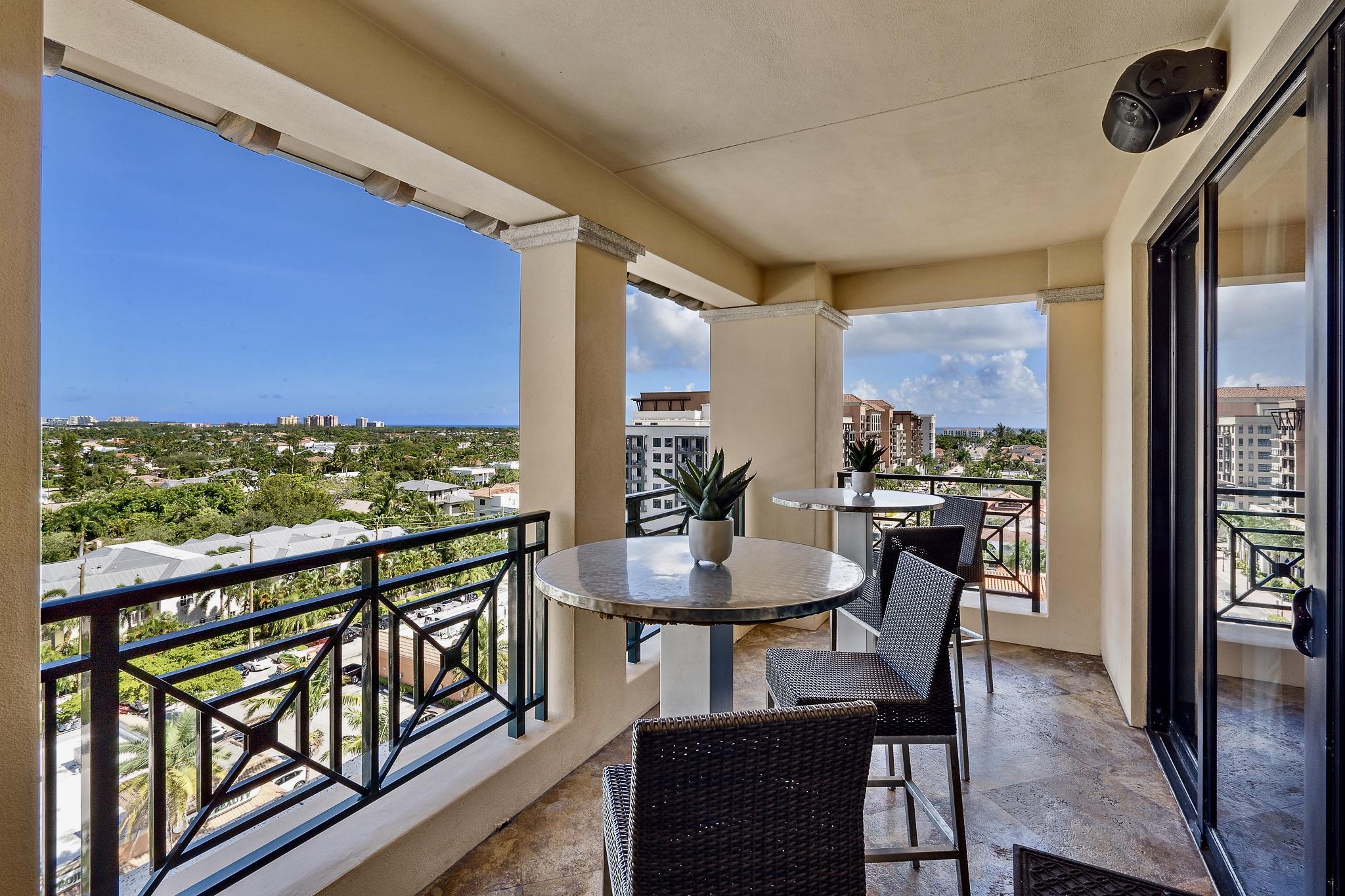 200 East Palmetto Park Road, Unit 806 Boca Raton, FL 33432 - Photo 20 of 76 Balcony Off of Kitchen