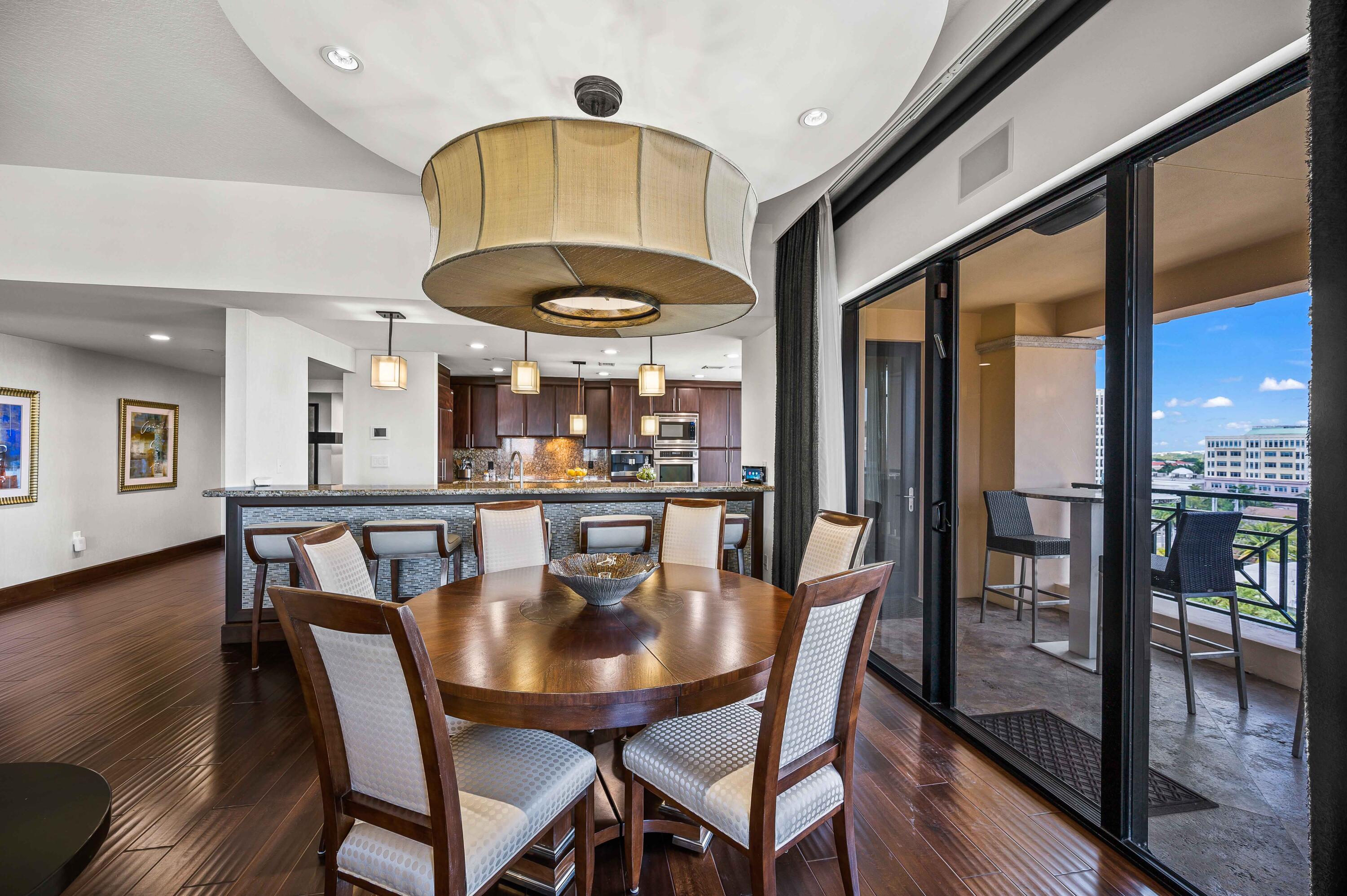 200 East Palmetto Park Road, Unit 806 Boca Raton, FL 33432 - Photo 26 of 76 Dining Off of Kitchen