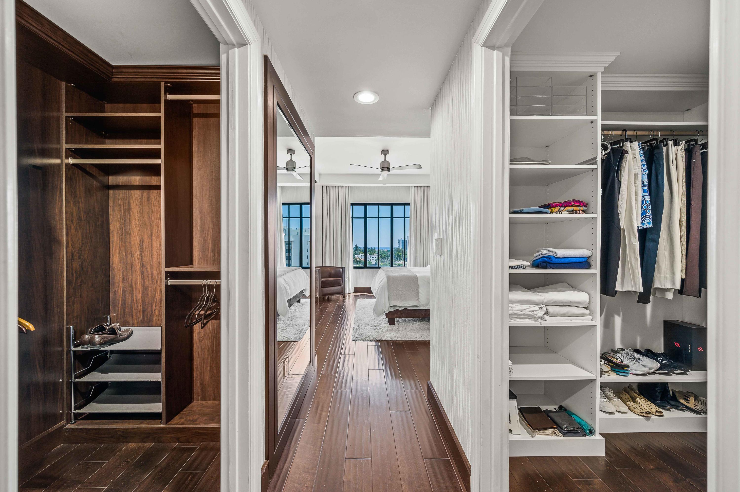 200 East Palmetto Park Road, Unit 806 Boca Raton, FL 33432 - Photo 45 of 76 His & Her Custom Closets