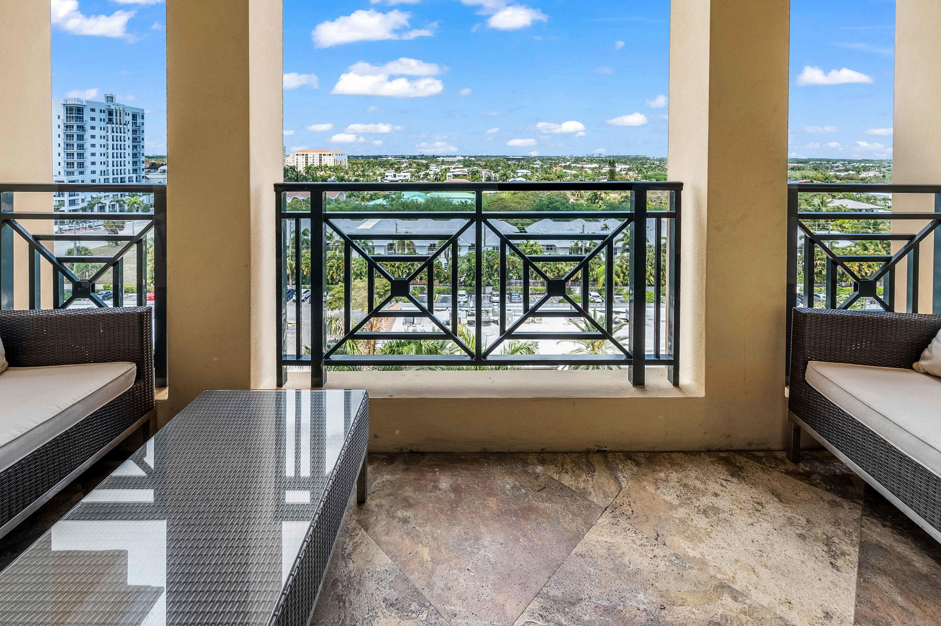 200 East Palmetto Park Road, Unit 806 Boca Raton, FL 33432 - Photo 59 of 76 Balcony Off of 2nd Guest Bedroom