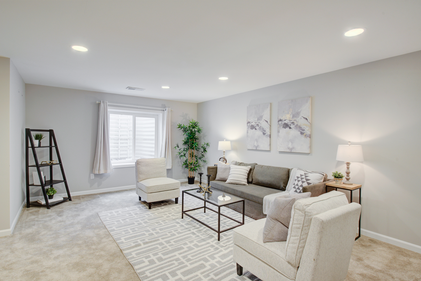 980 Station Boulevard Aurora, IL 60504 - Photo 20 of 27 a living room with furniture and white walls
