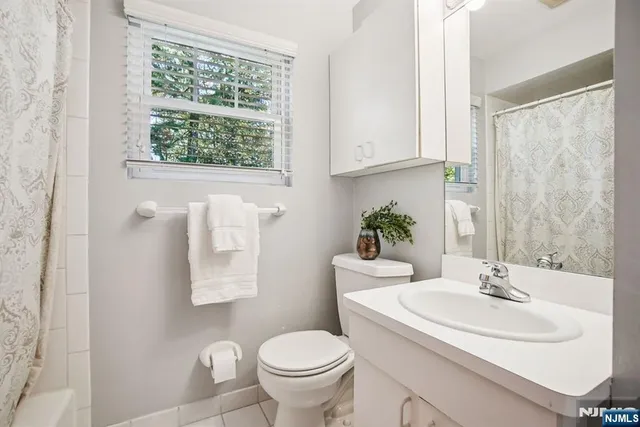 a bathroom with a sink toilet and a mirror
