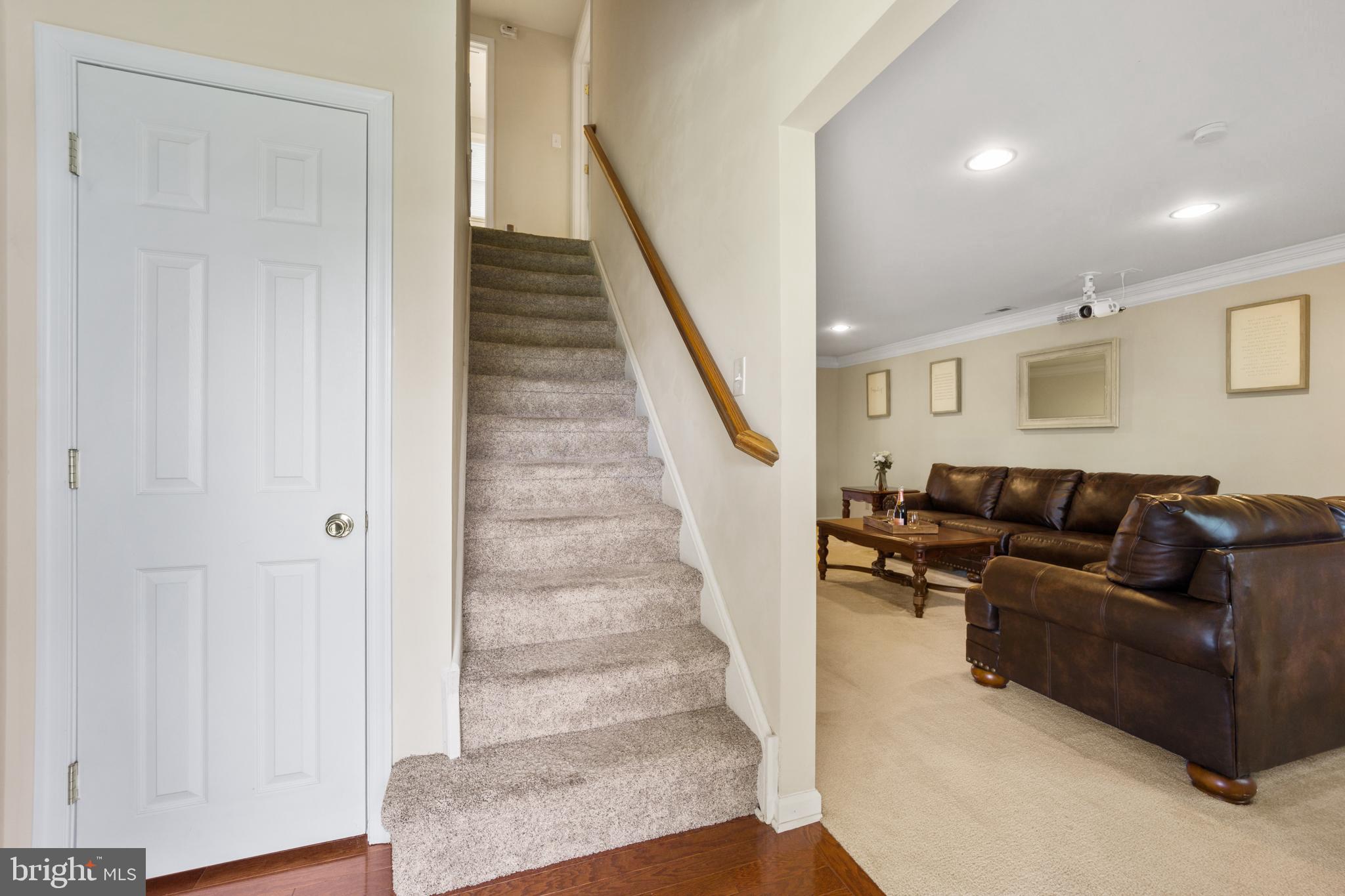 34 Tweed Road Levittown, PA 19056 - Photo 14 of 36 Stairway up to all 4 bedrooms