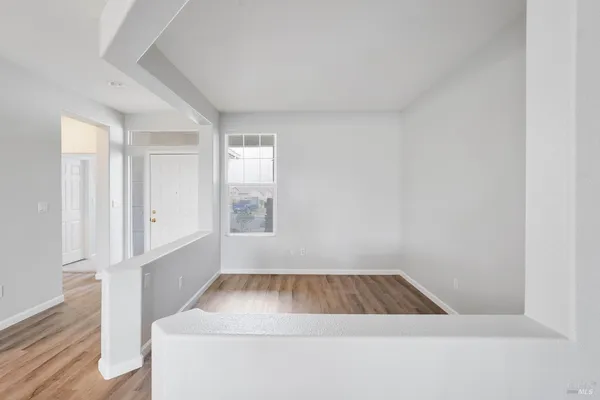 a room with window