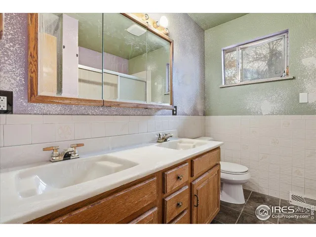 a bathroom with a sink and a toilet