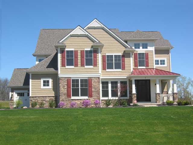 7 Windchase Rise Perinton, NY 14450 - Photo 1 of 1 Exterior Front. The Bramleigh by DiRisio Builders