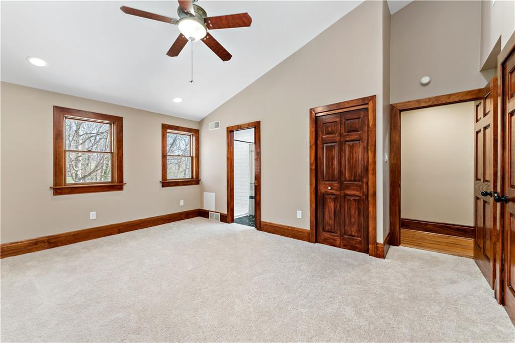 45 Redstone Lane Washington, PA 15301 - Photo 25 of 41 an empty room with ceiling fan and windows