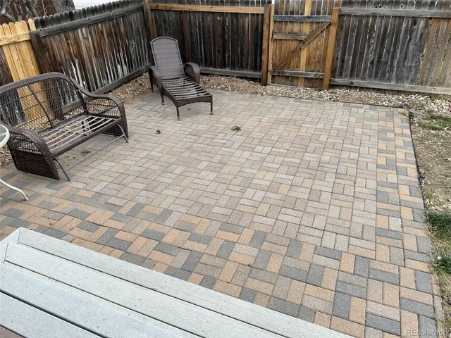 a view of a yard with trees