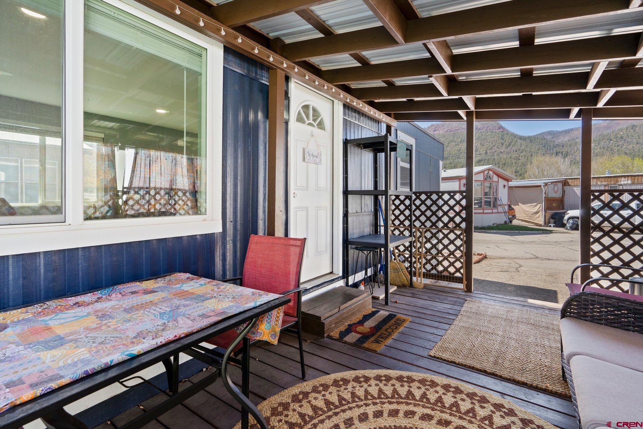 31722 Highway 550, Unit 55 Durango, CO 81301 - Photo 20 of 20 a outdoor dining space with furniture