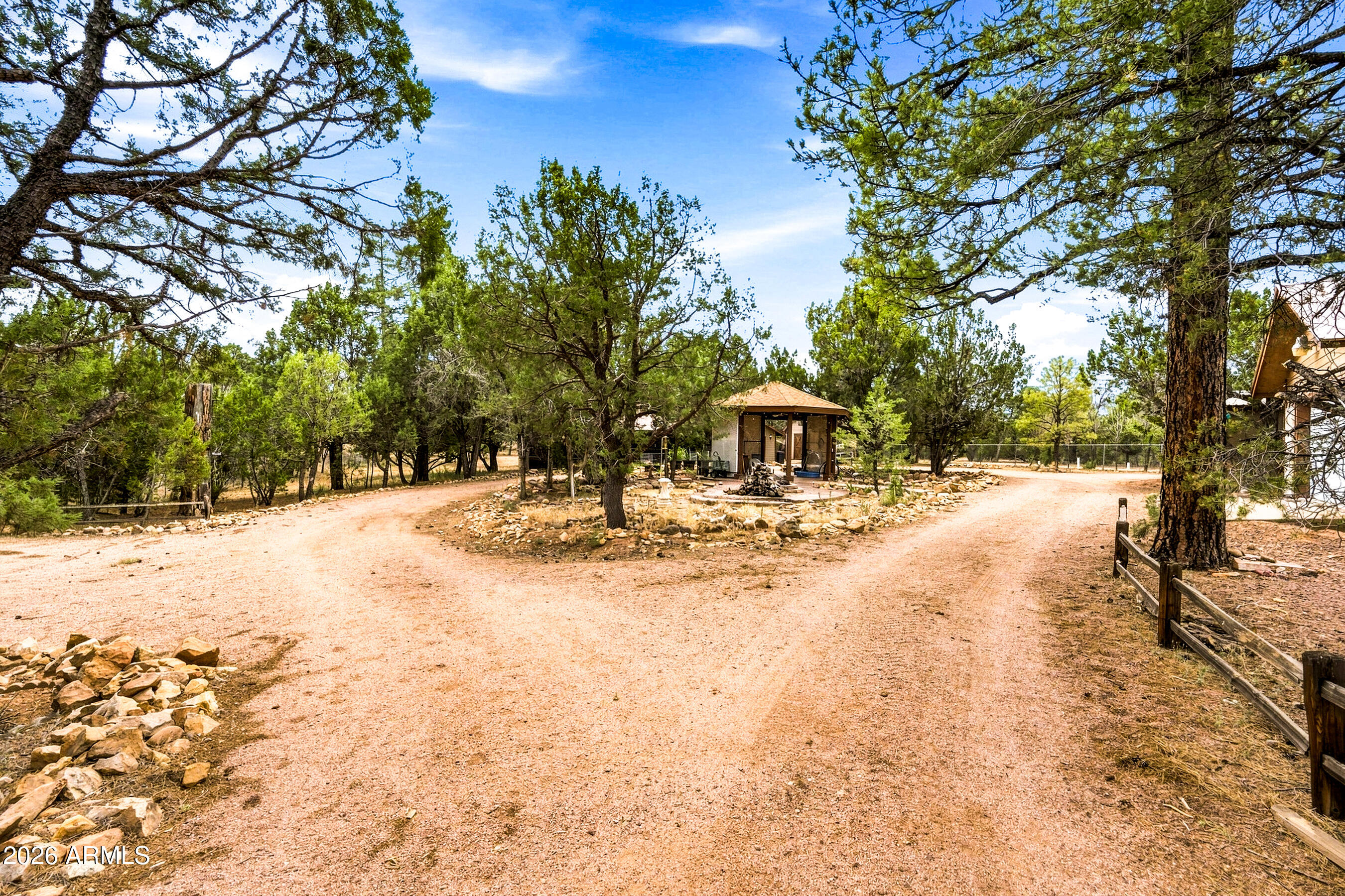 3071 Ponderosa Road Overgaard, AZ 85933 - Photo 6 of 72 Main drive toward the home