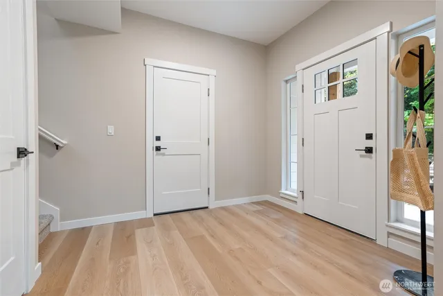 wooden floor in an empty room